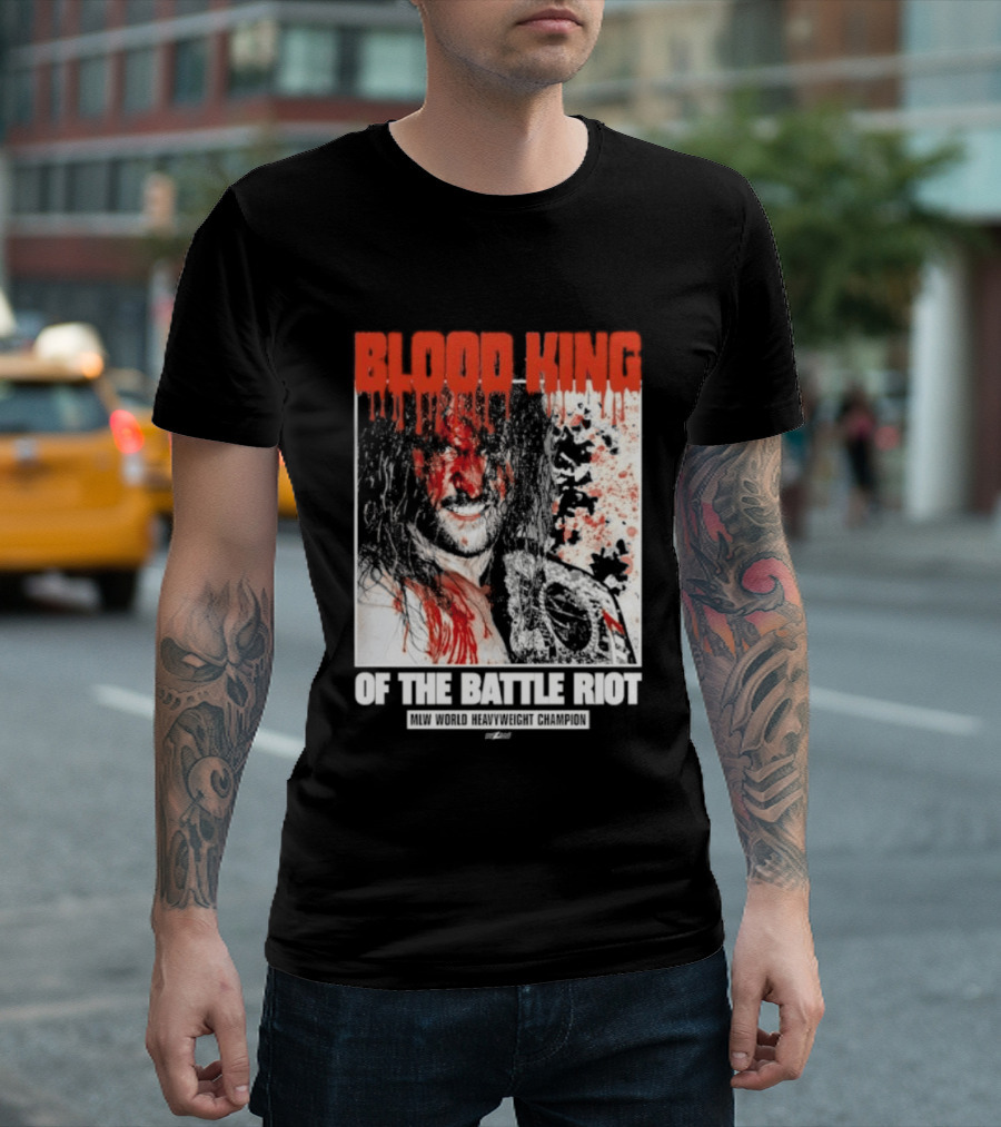 Blood King Of The Battle Riot Killer Kross T-Shirt