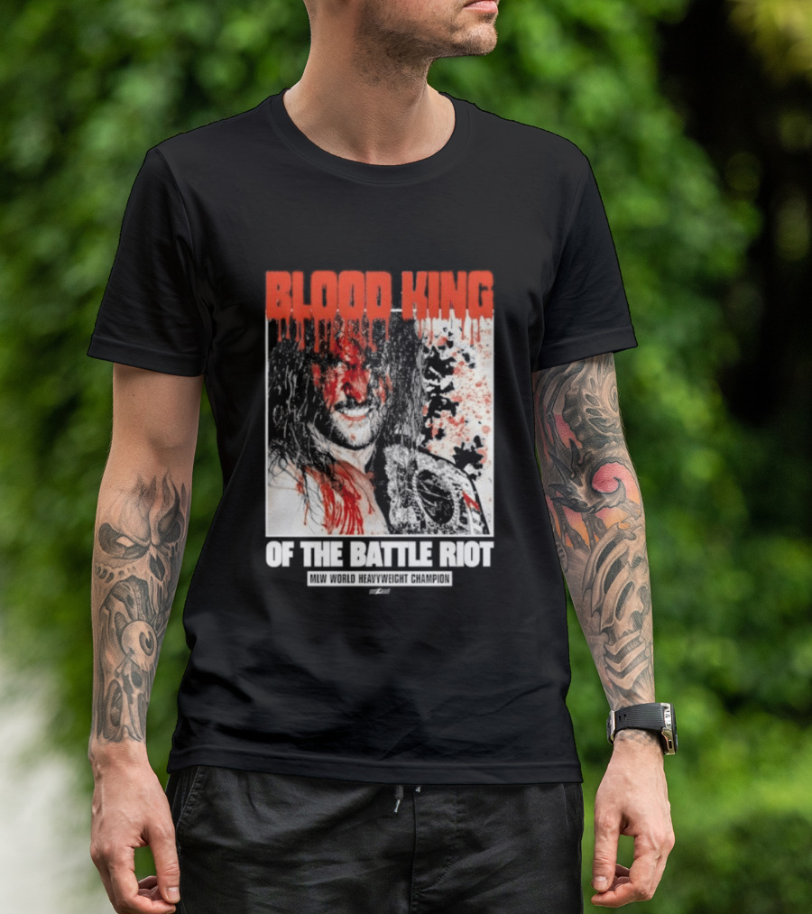 Blood King Of The Battle Riot Killer Kross T-Shirt