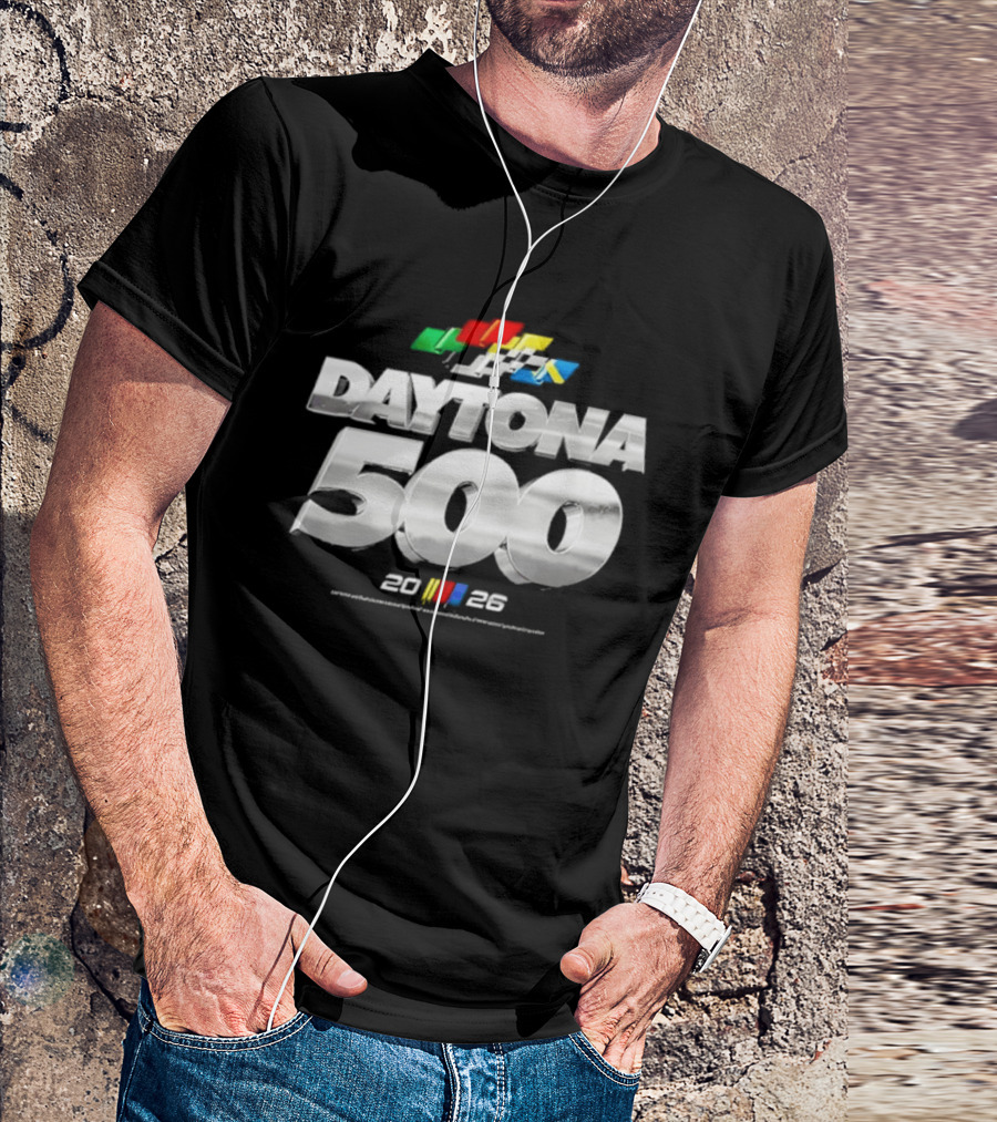 Nascar Daytona 500 Chrome Racing 2023 Edition T-Shirt