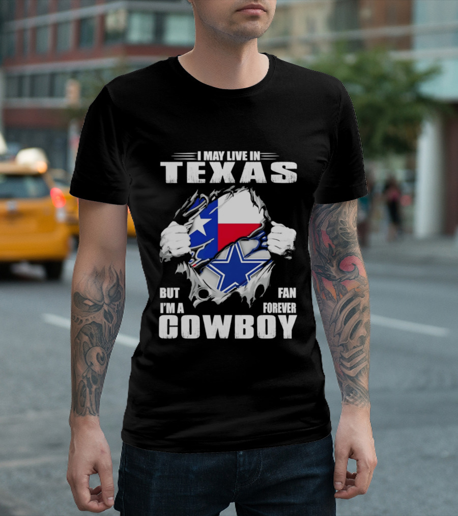 Texas Resident Dallas Cowboys Fan Forever T-Shirt