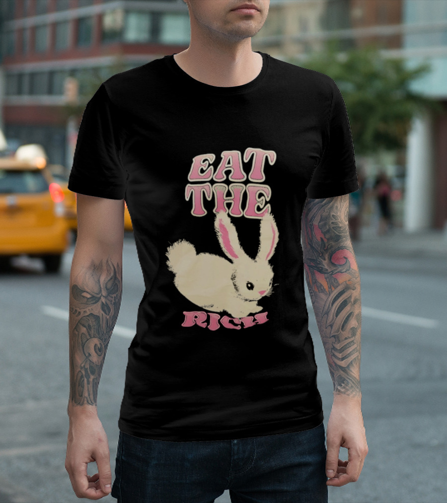 Eat The Rich Bunny T-Shirt