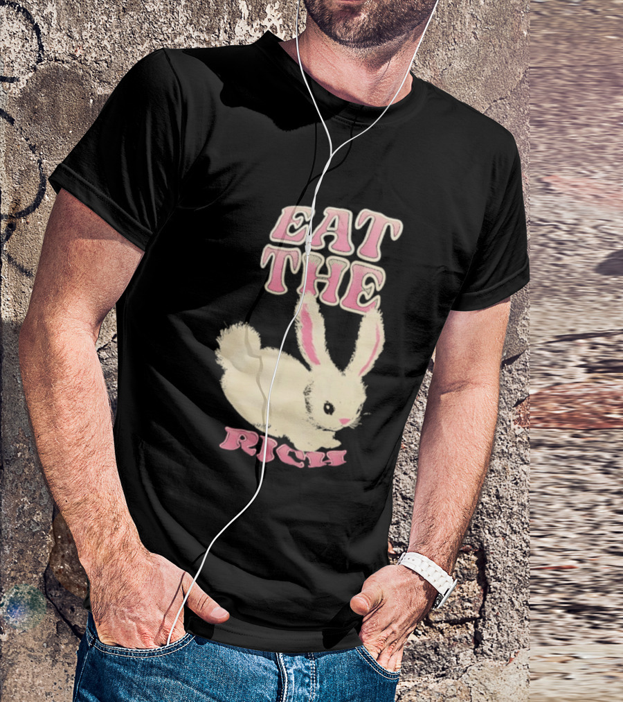 Eat The Rich Bunny T-Shirt