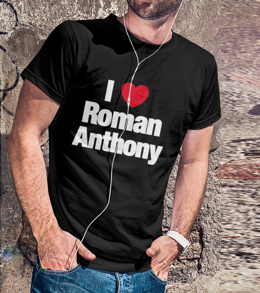 I Heart Roman Anthony Boston Red Sox T-Shirt
