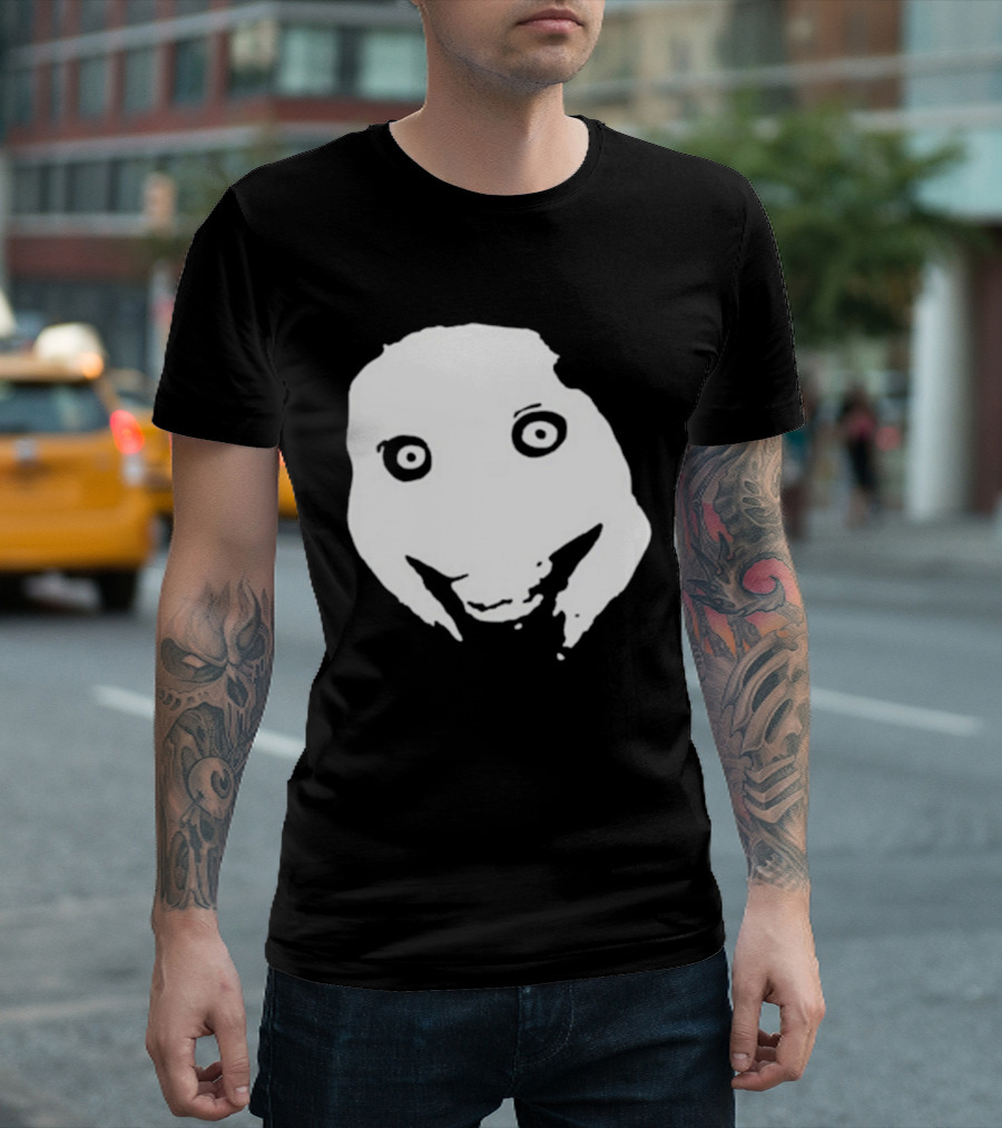 Remera Jeff The Killer Creepy Face Distorted Horror Meme T-Shirt