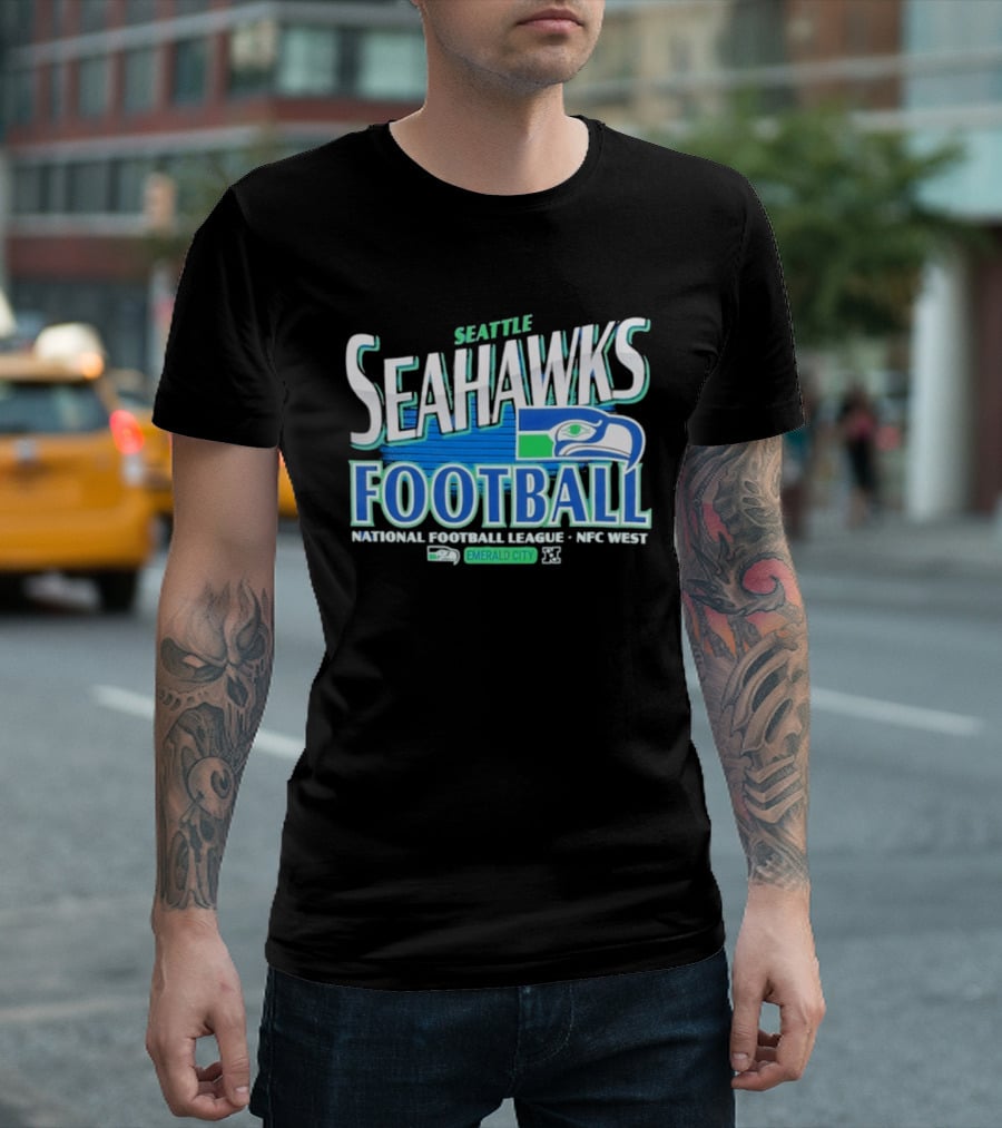 Seattle Seahawks Football National Football League NFC West Emerald City T-Shirt