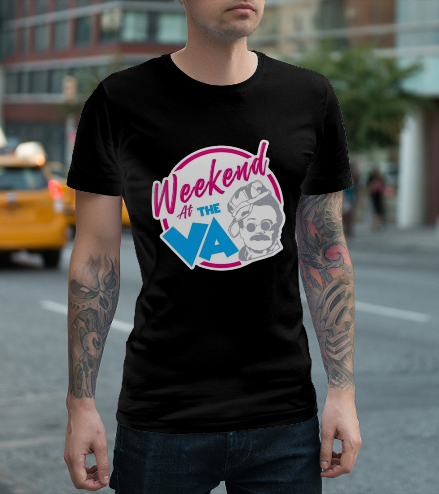 Weekend At The VA Iconic Silhouette Throwback T-Shirt