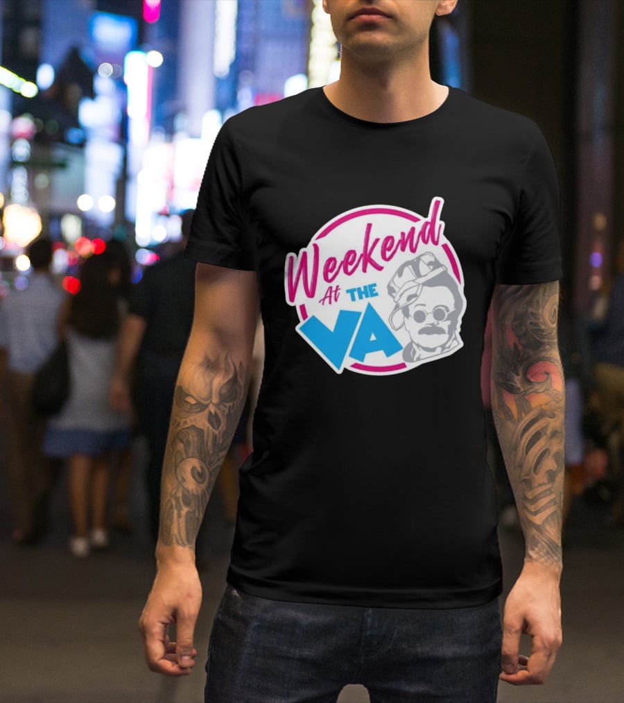 Weekend At The VA Iconic Silhouette Throwback T-Shirt
