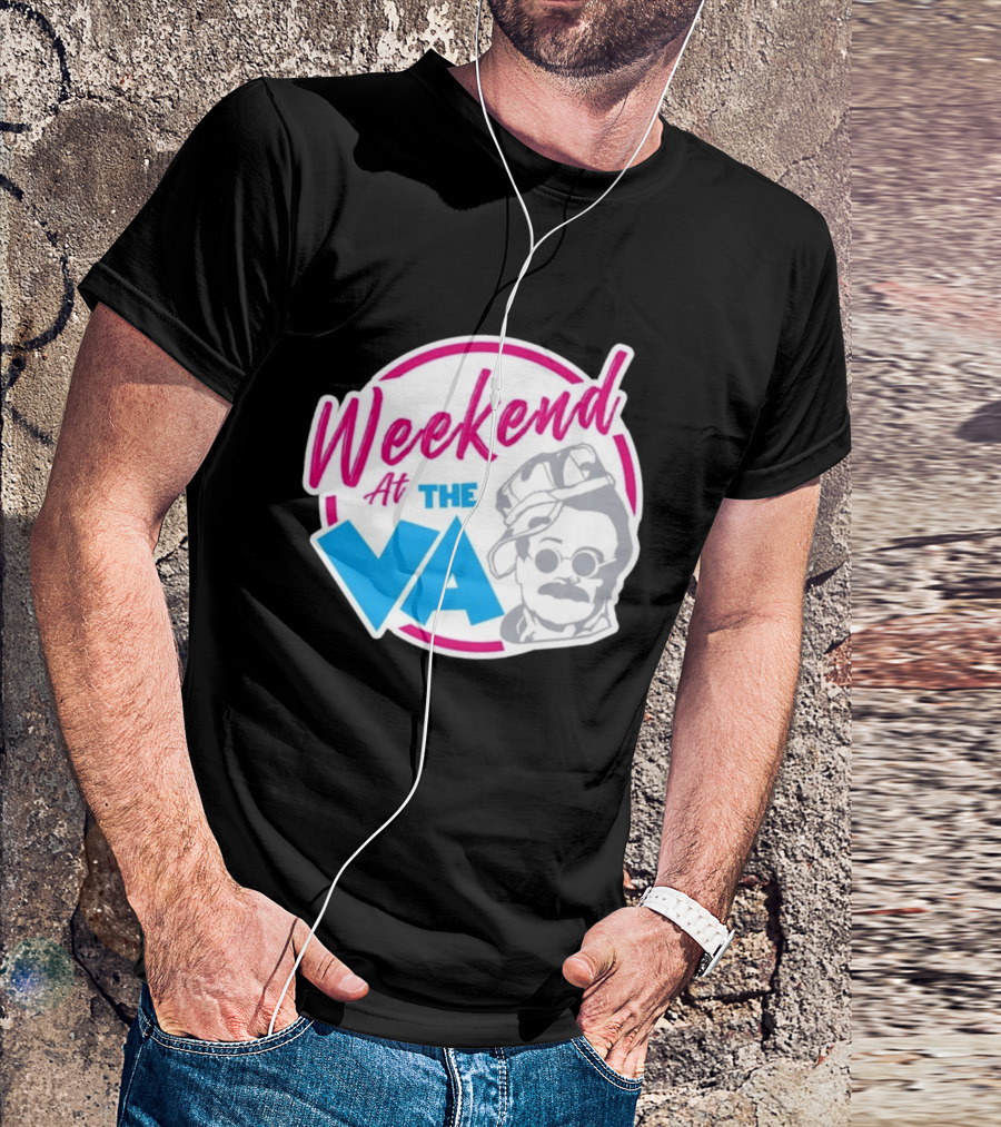 Weekend At The VA Iconic Silhouette Throwback T-Shirt