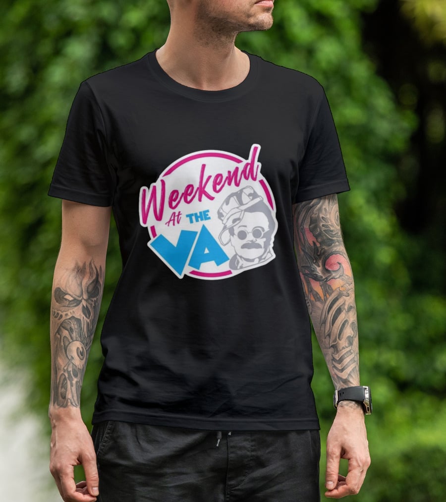Weekend At The VA Iconic Silhouette Throwback T-Shirt