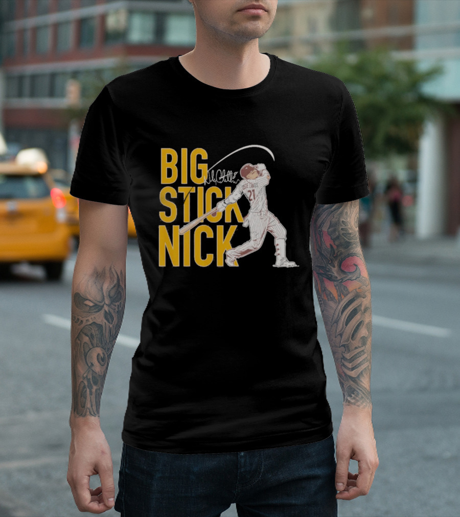 Big Stick Nick Castellanos Padres Baseball T-Shirt