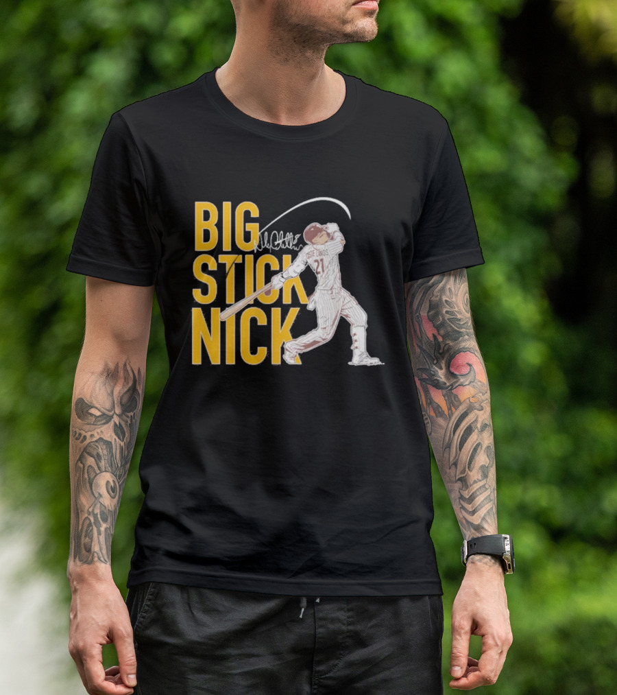 Big Stick Nick Castellanos Padres Baseball T-Shirt