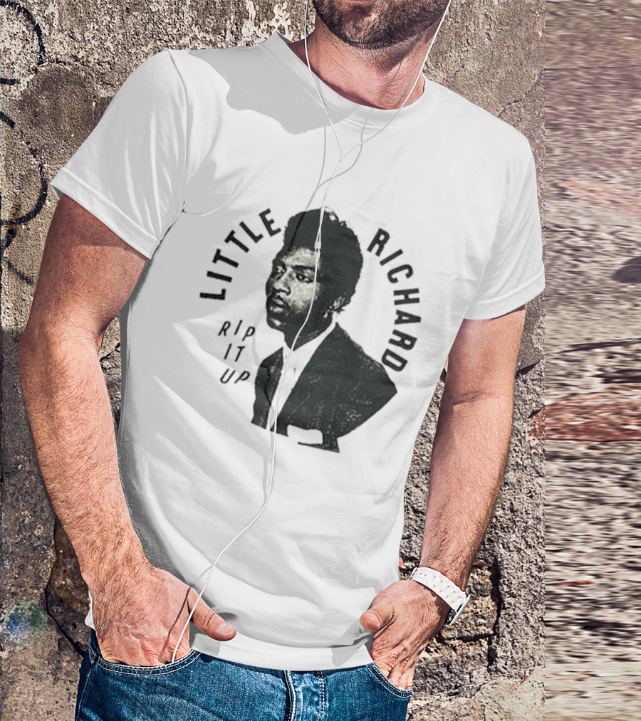 Little Richard Rip It Up Vintage Style Iconic Music T-Shirt