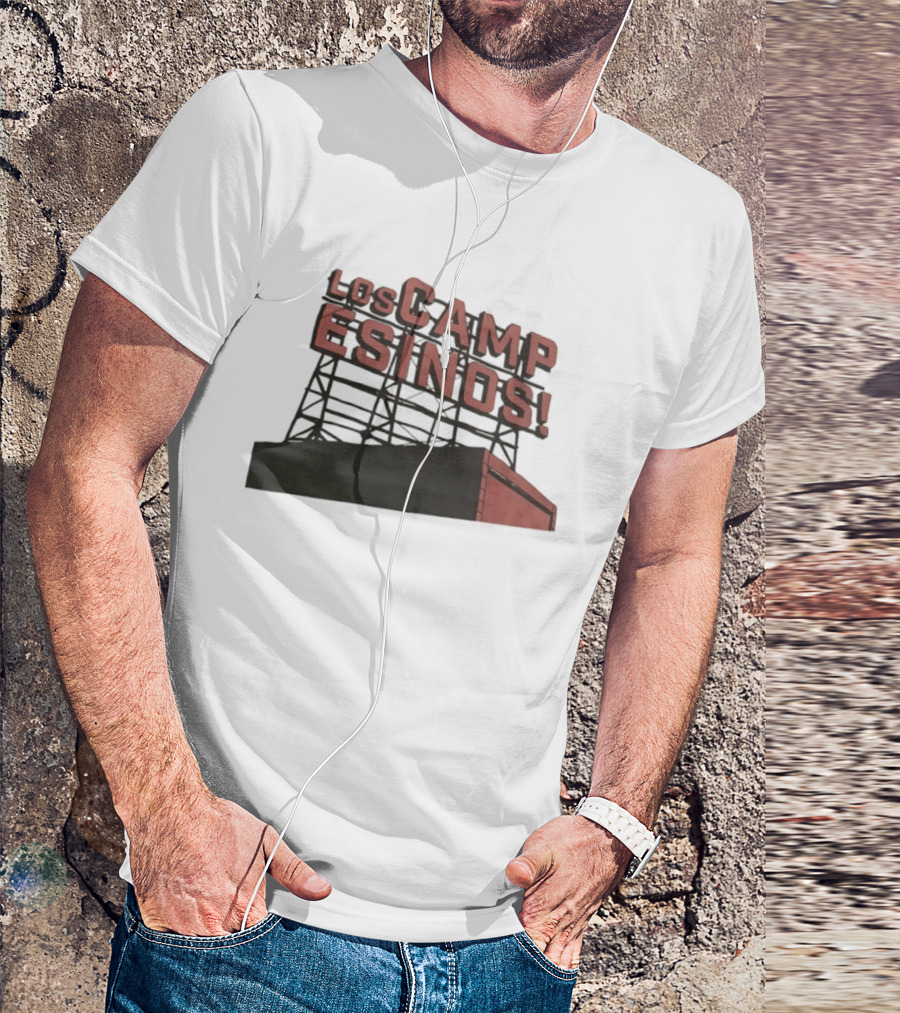 Los Campesinos Retro Marquee Sign T-Shirt