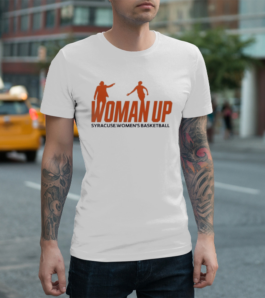 Syracuse Women's Basketball 2026 Woman Up T-Shirt
