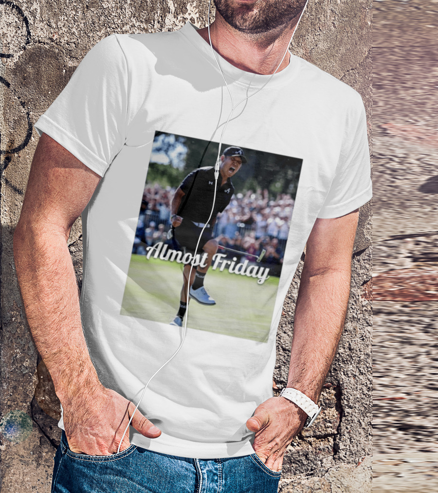 Anthony Kim Almost Friday Golf Comeback Celebration Moment T-Shirt