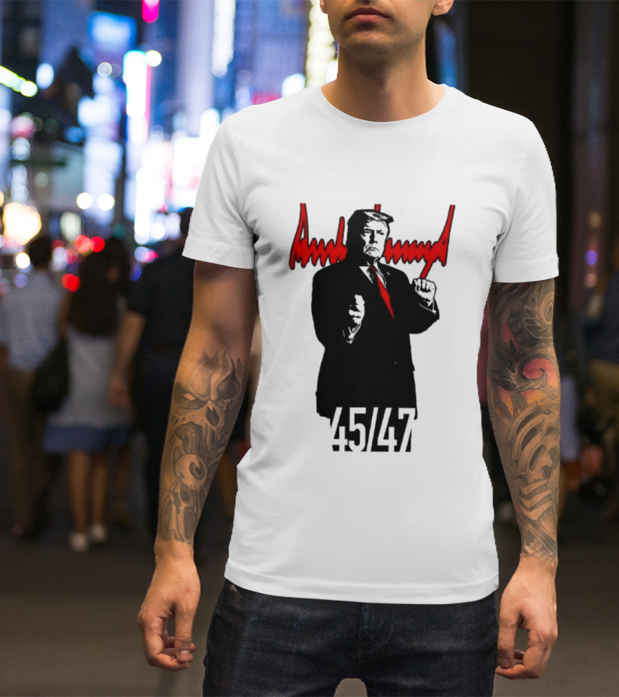 President Trump America 45 47 Patriots 2026 T-Shirt
