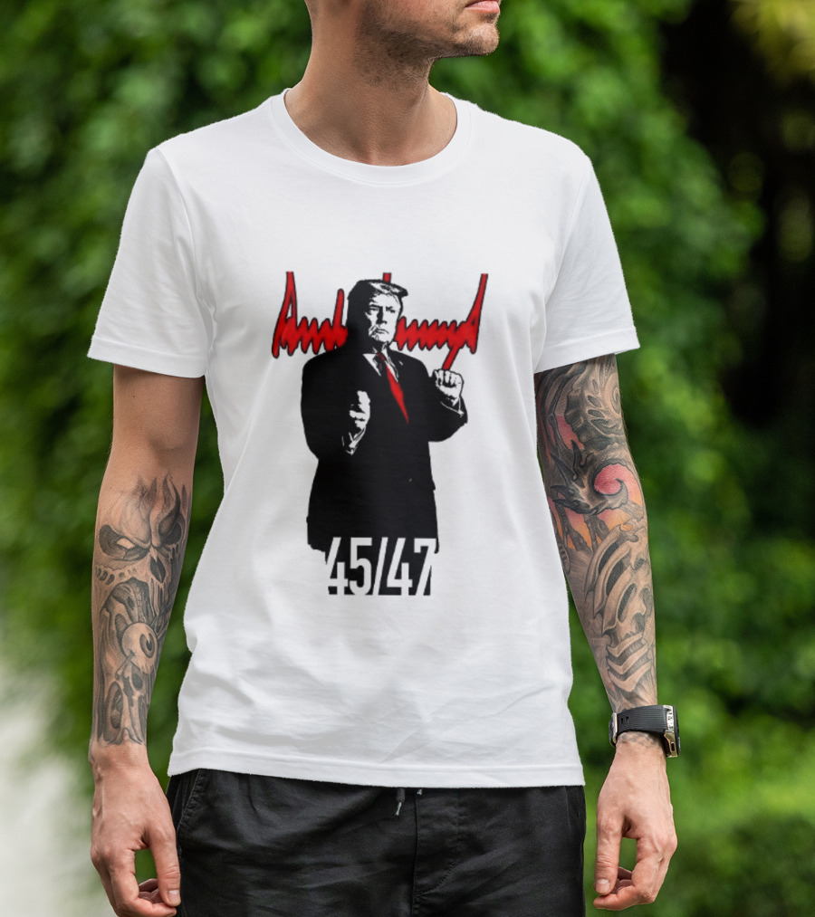 President Trump America 45 47 Patriots 2026 T-Shirt