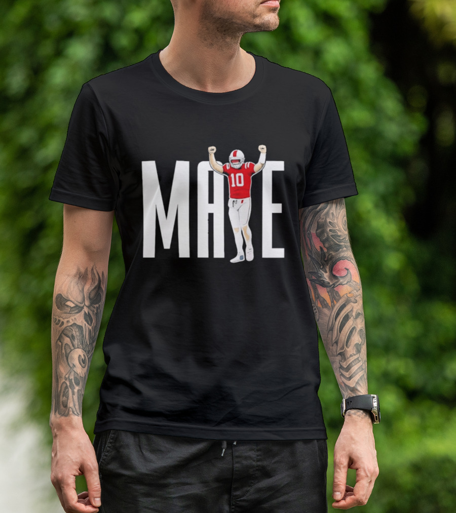 MAYE 10 New England Football Legend In The Making T-Shirt