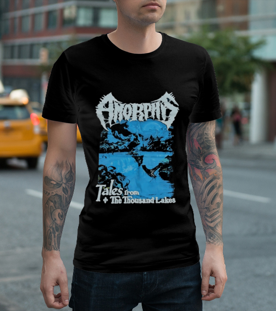 Amorphis Tales From The Thousand Lakes Scenic Landscape T-Shirt