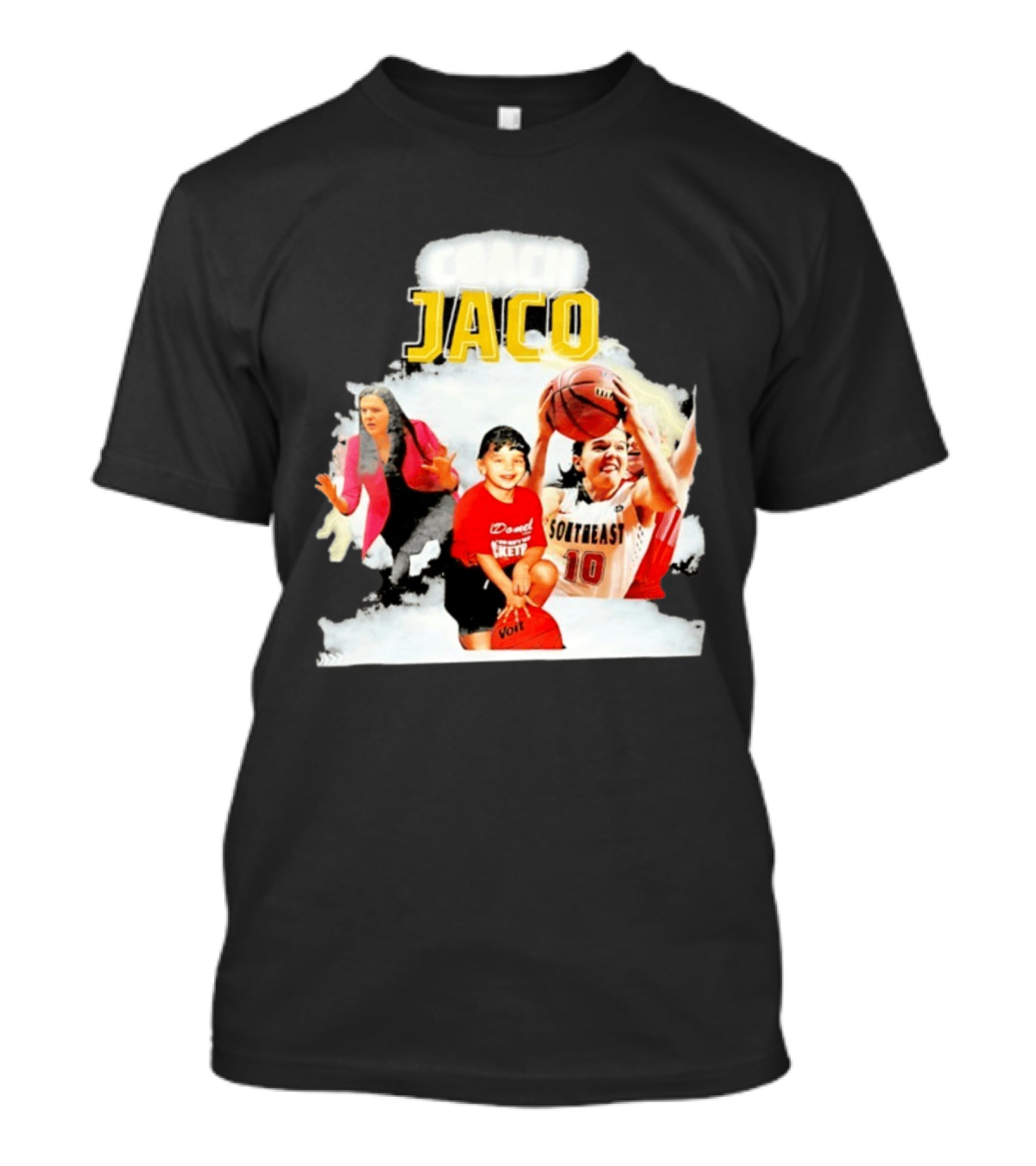 Coach Jaco Southeast Basketball Donelz Hoops T-Shirt