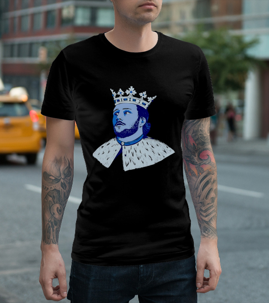 King Joshua MVP Josh Allen Regal Crown T-Shirt