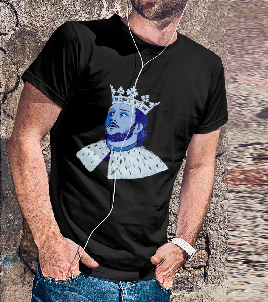 King Joshua MVP Josh Allen Regal Crown T-Shirt