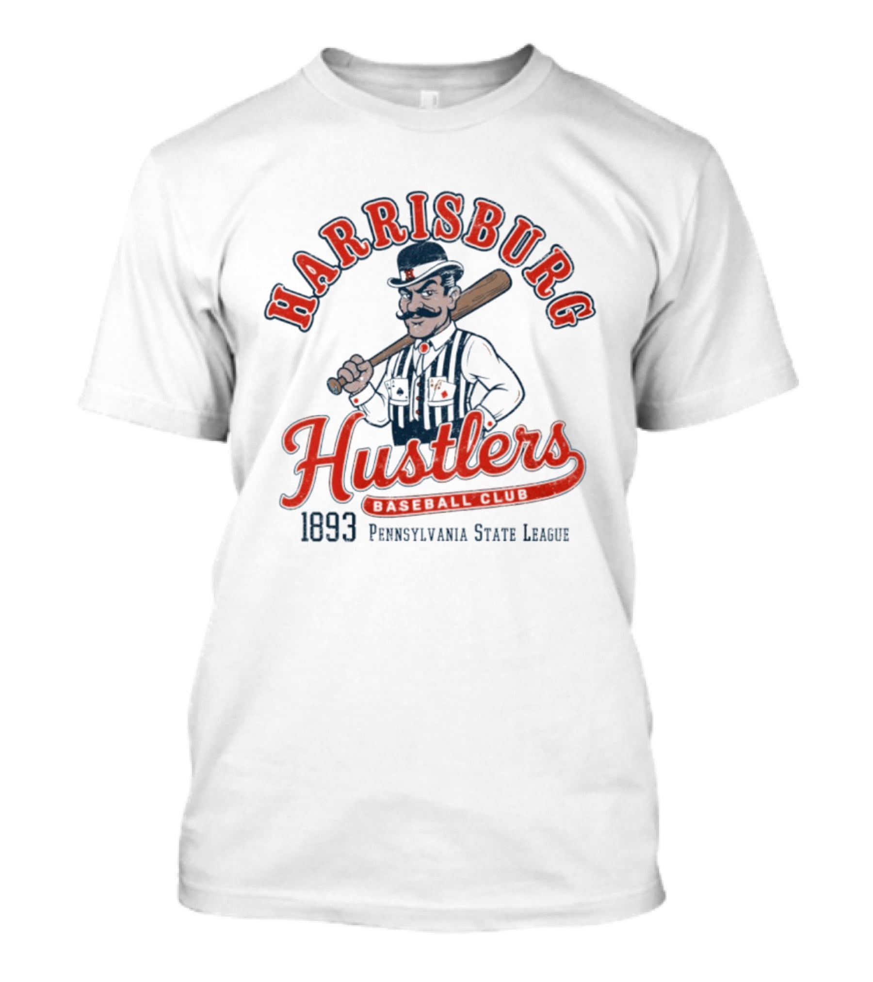 Harrisburg Hustlers Baseball 1893 Pennsylvania State League T-Shirt
