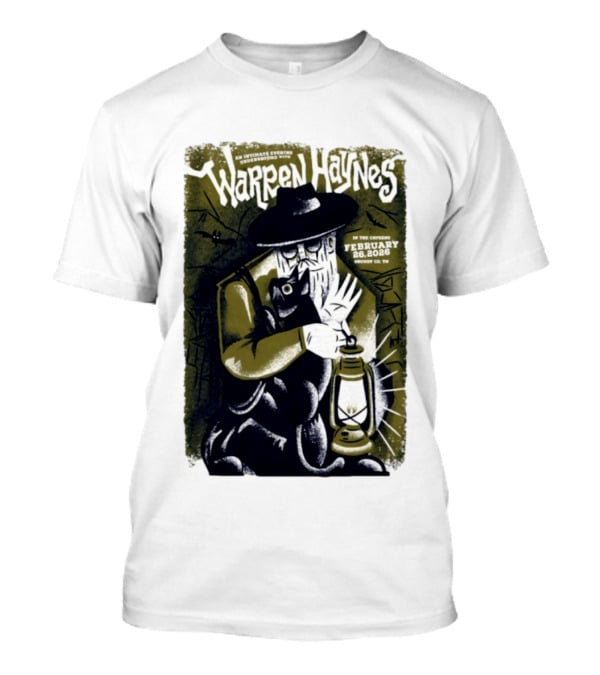 Warren Haynes An Intimate Evening February 26 2026 Grundy County TN Lantern T-Shirt