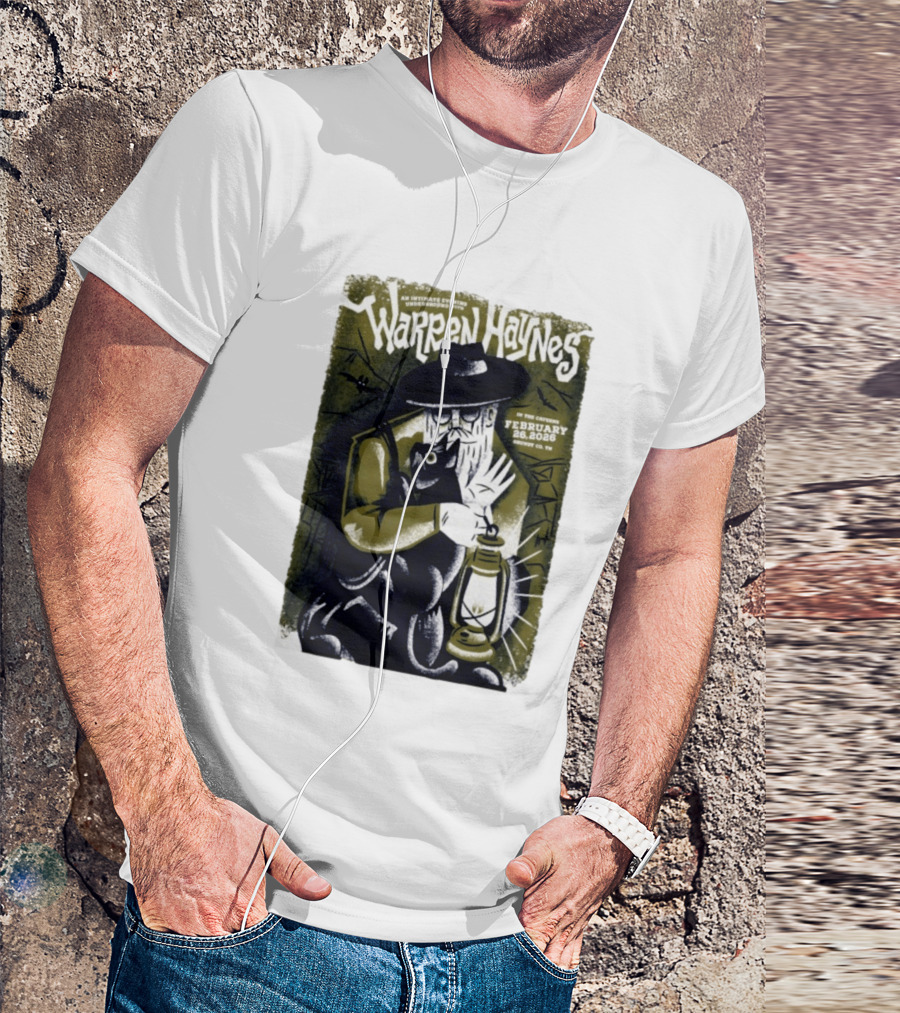 Warren Haynes An Intimate Evening February 26 2026 Grundy County TN Lantern T-Shirt