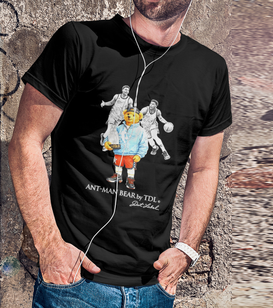 Anthony Edwards Minnesota Timberwolves Bear Trophy USA Basketball T-Shirt