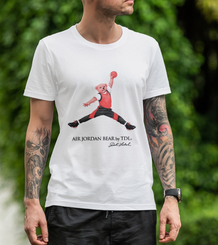 Air Jordan Bear Polo By LDFL Collaboration T-Shirt