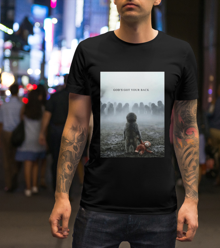 God's Got Your Back Monkey At Dawn T-Shirt