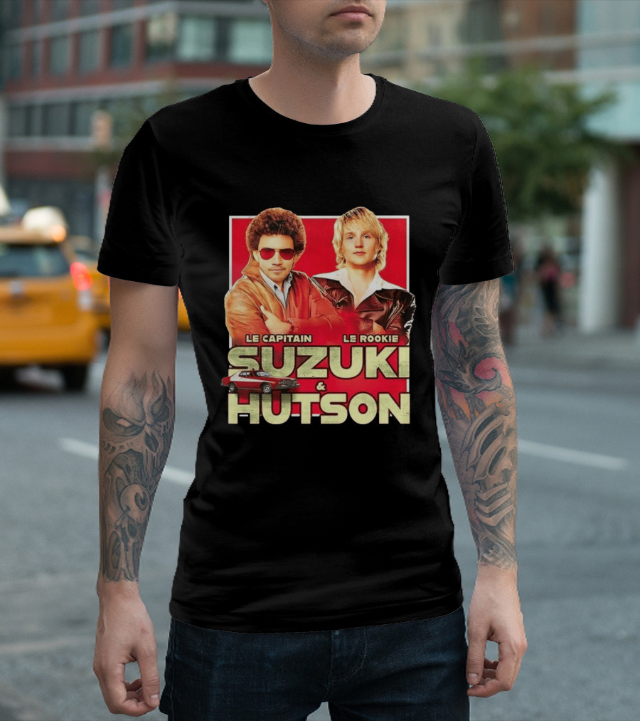 Le Capitan Le Rookie Suzuki & Hutson Starsky And Hutch Remix T-Shirt