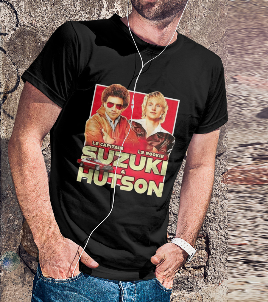 Le Capitan Le Rookie Suzuki & Hutson Starsky And Hutch Remix T-Shirt