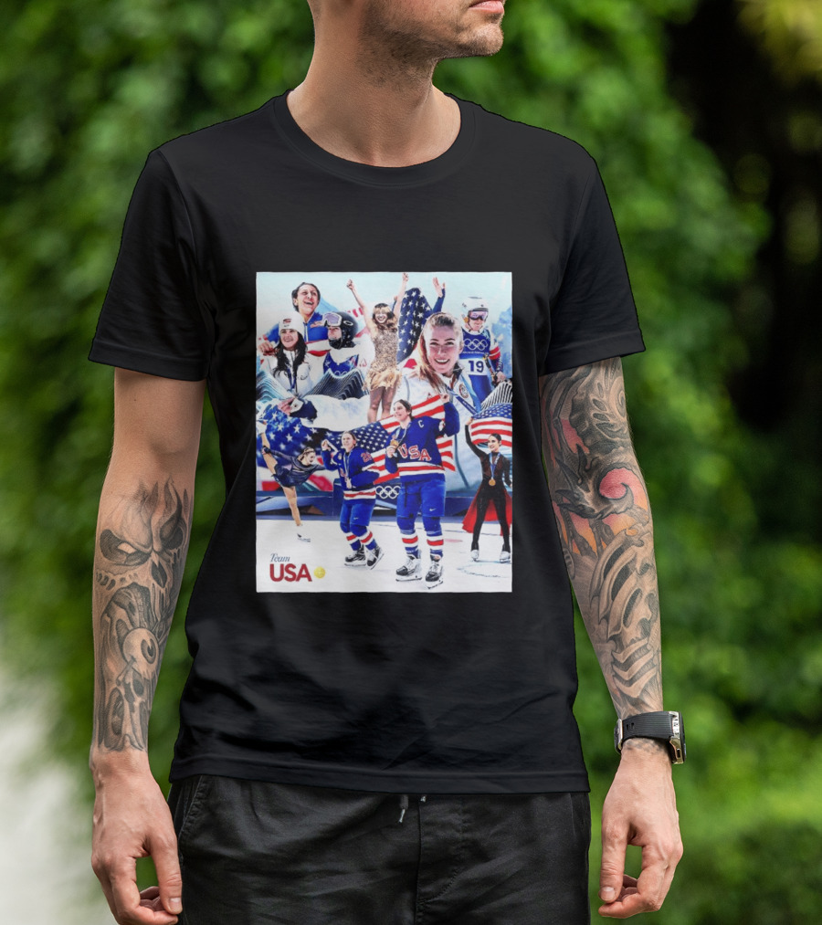 Team USA Dominated Winter Olympics Triumph T-Shirt