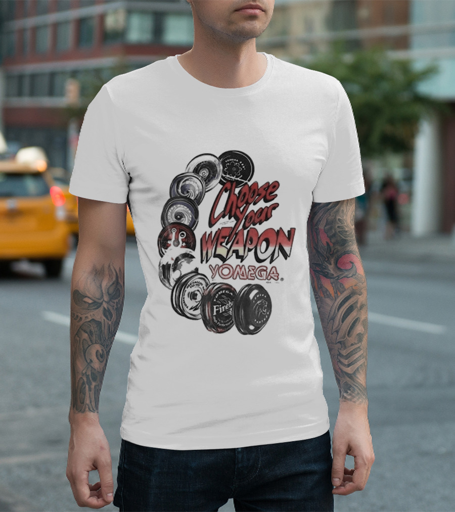 Choose Your Weapon Yomega Yo Yo Collection T-Shirt