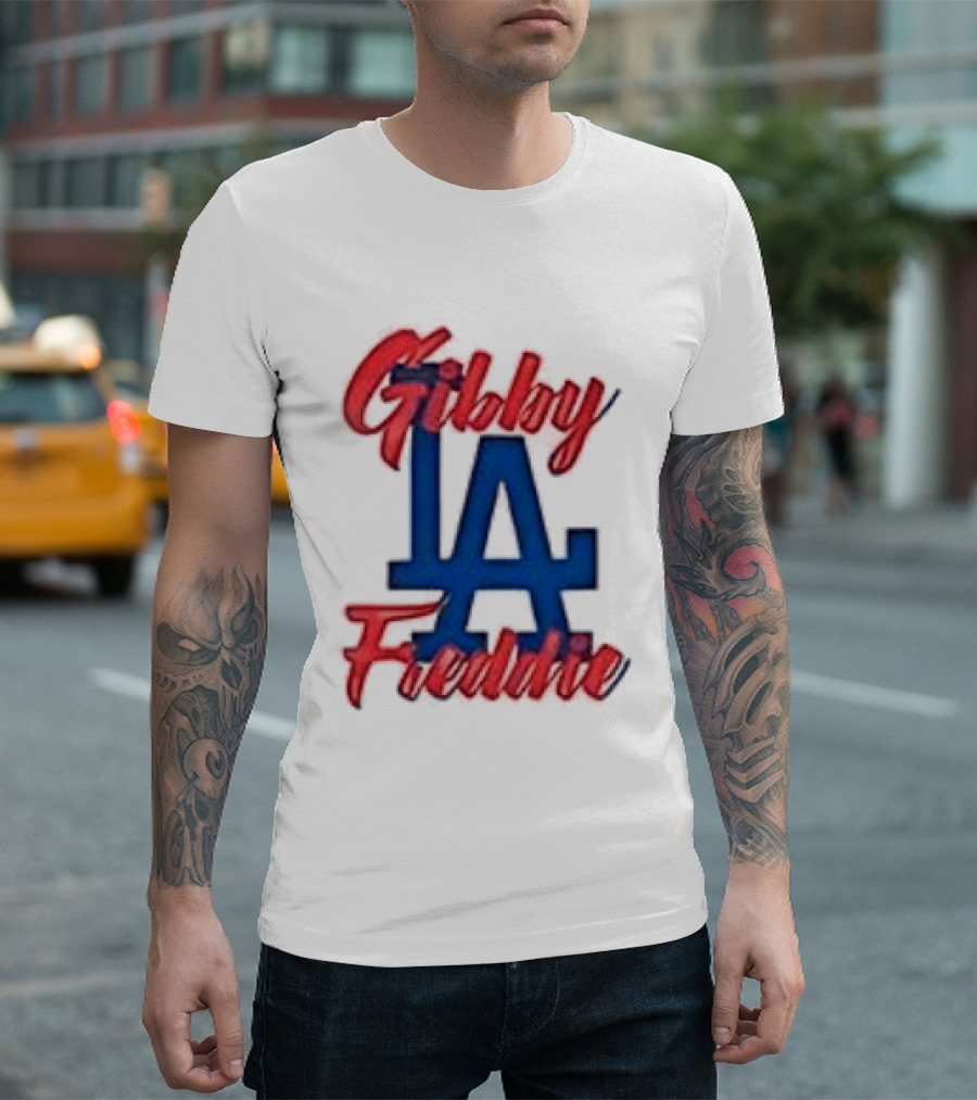 Gibby Freddie LA Dodgers T-Shirt