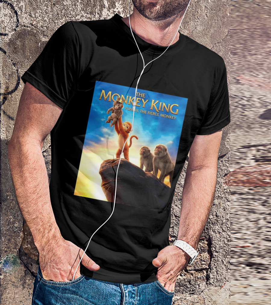 The Monkey King Punch The Fierce Monkey Epic Adventure T-Shirt