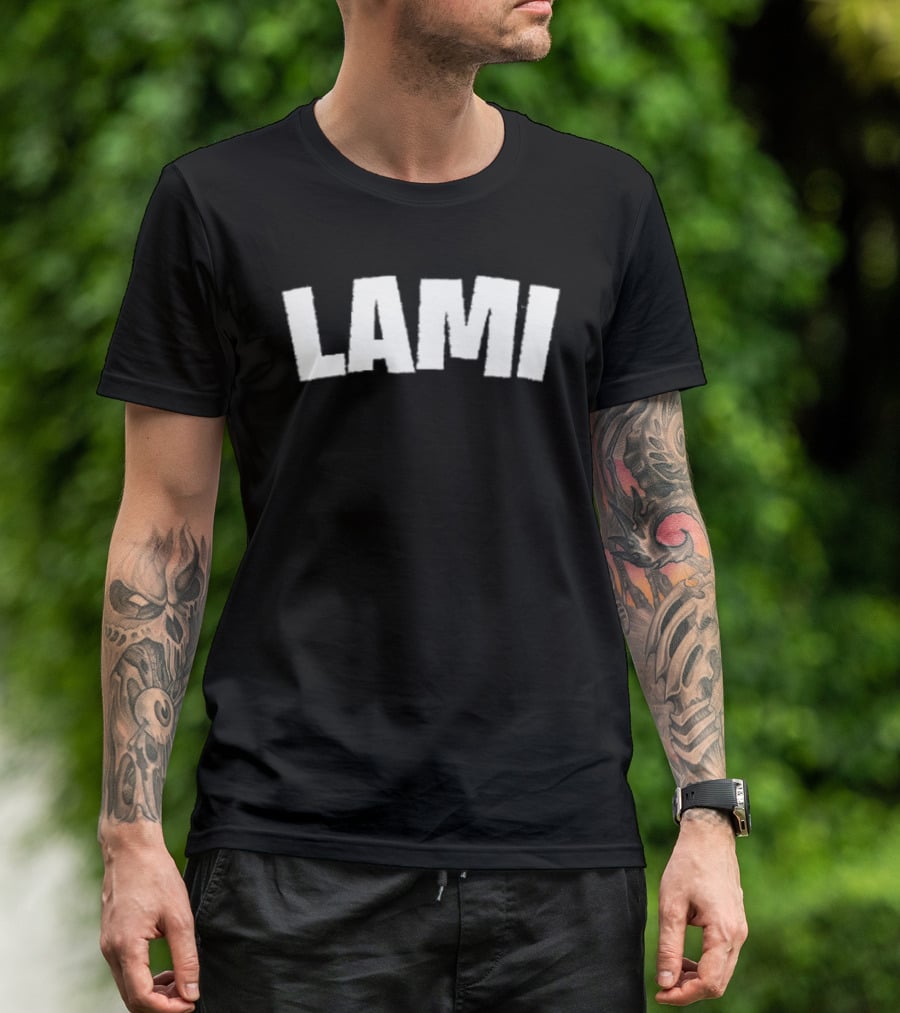 Lami Lami Army 2025 Trendy Long Sleeved Top T-Shirt