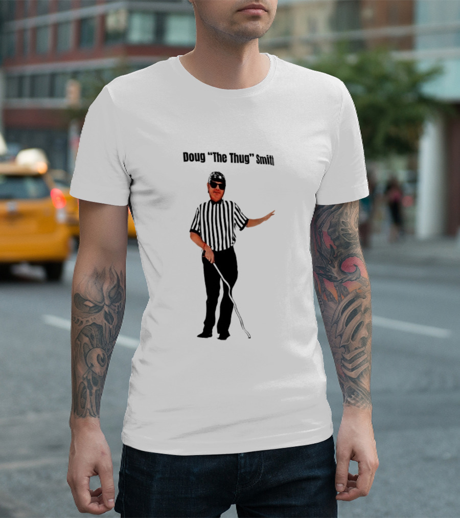 BOSS "The Thug" Smith Referee Costume T-Shirt