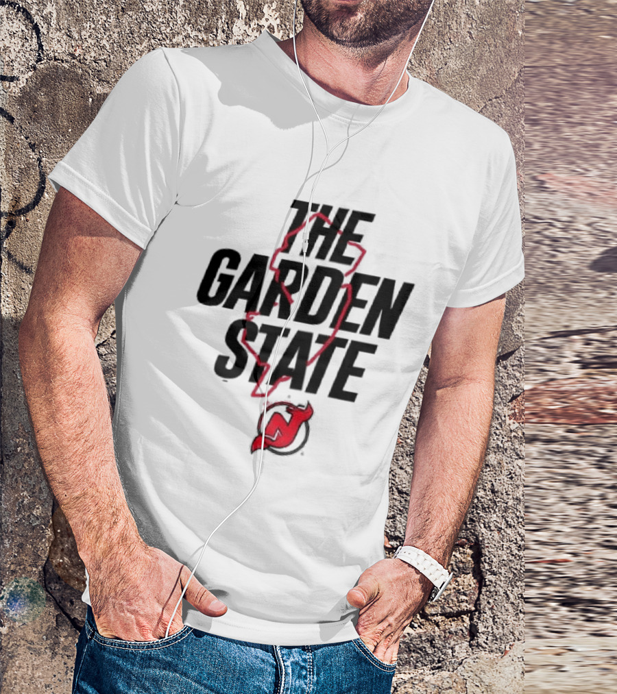 New Jersey Devils The Garden State Hockey Team T-Shirt