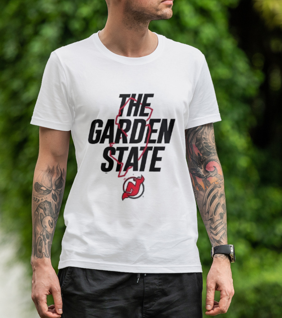 New Jersey Devils The Garden State Hockey Team T-Shirt