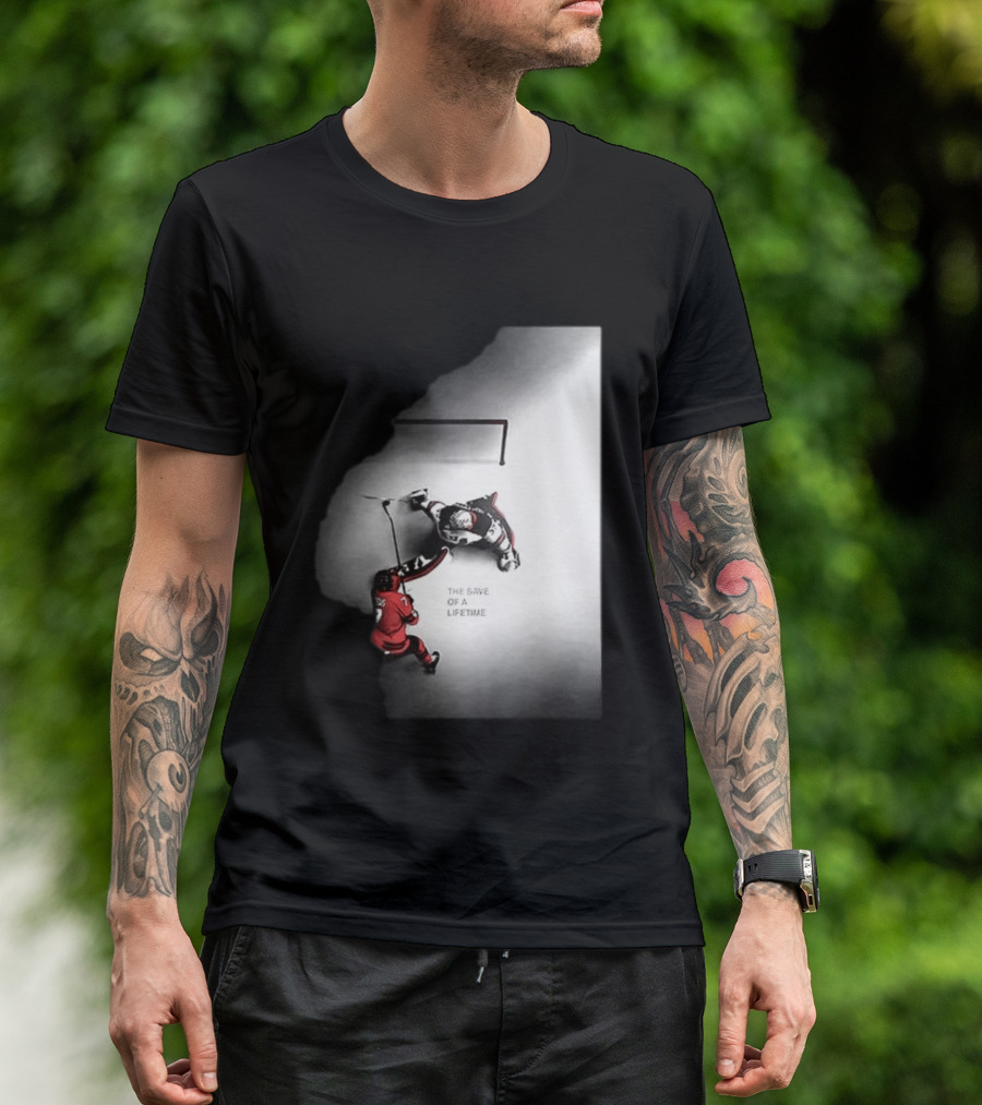 The Save Of A Lifetime Ice Hockey USA Olympics T-Shirt