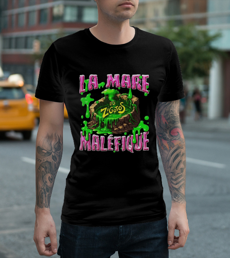 Les Zigotos La Mare Maléfique Green Goo Pit T-Shirt
