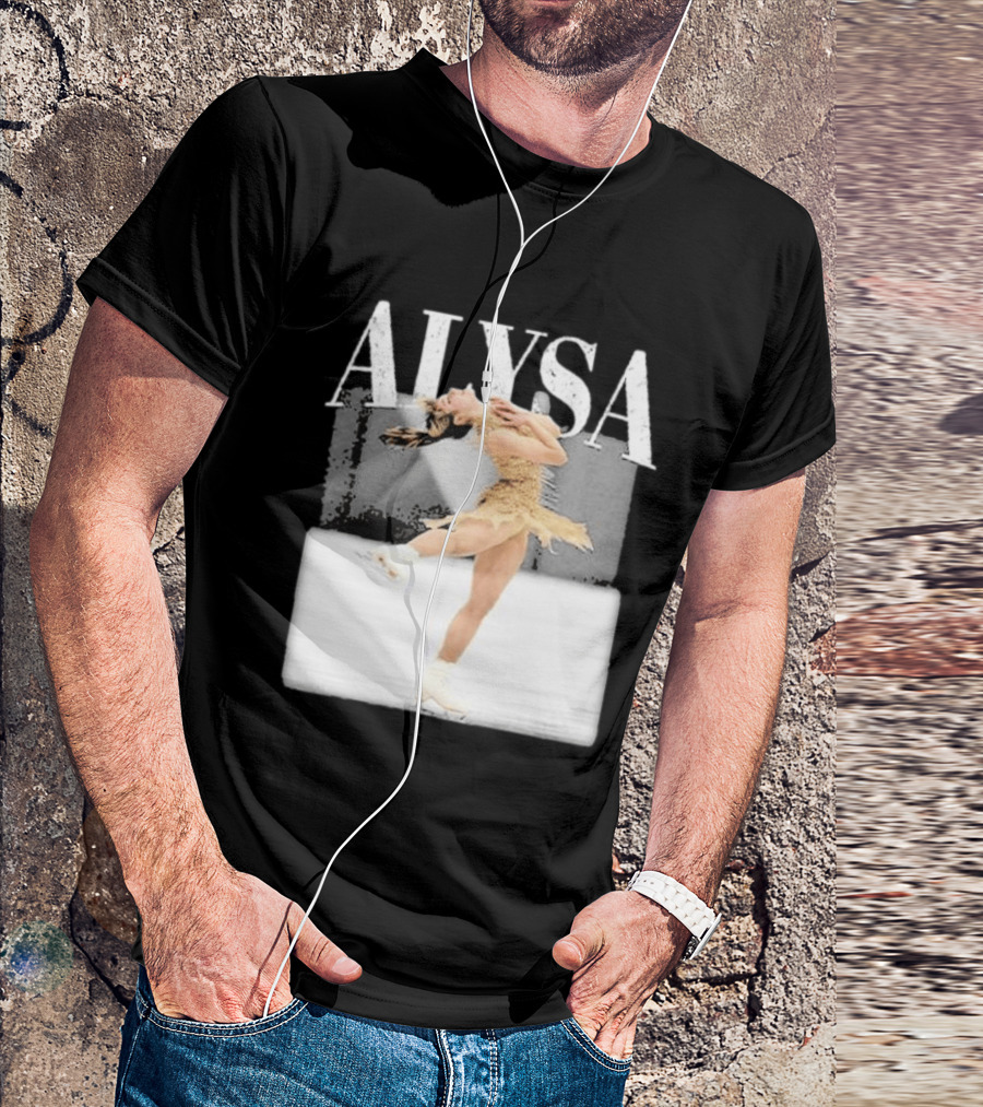 Alysa USA Skating Performance Frozen Moment T-Shirt