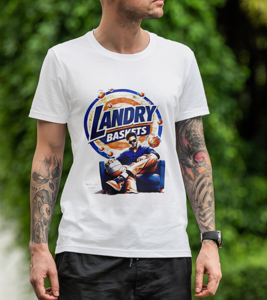 Landry Baskets Basketball Surreal Pop T-Shirt