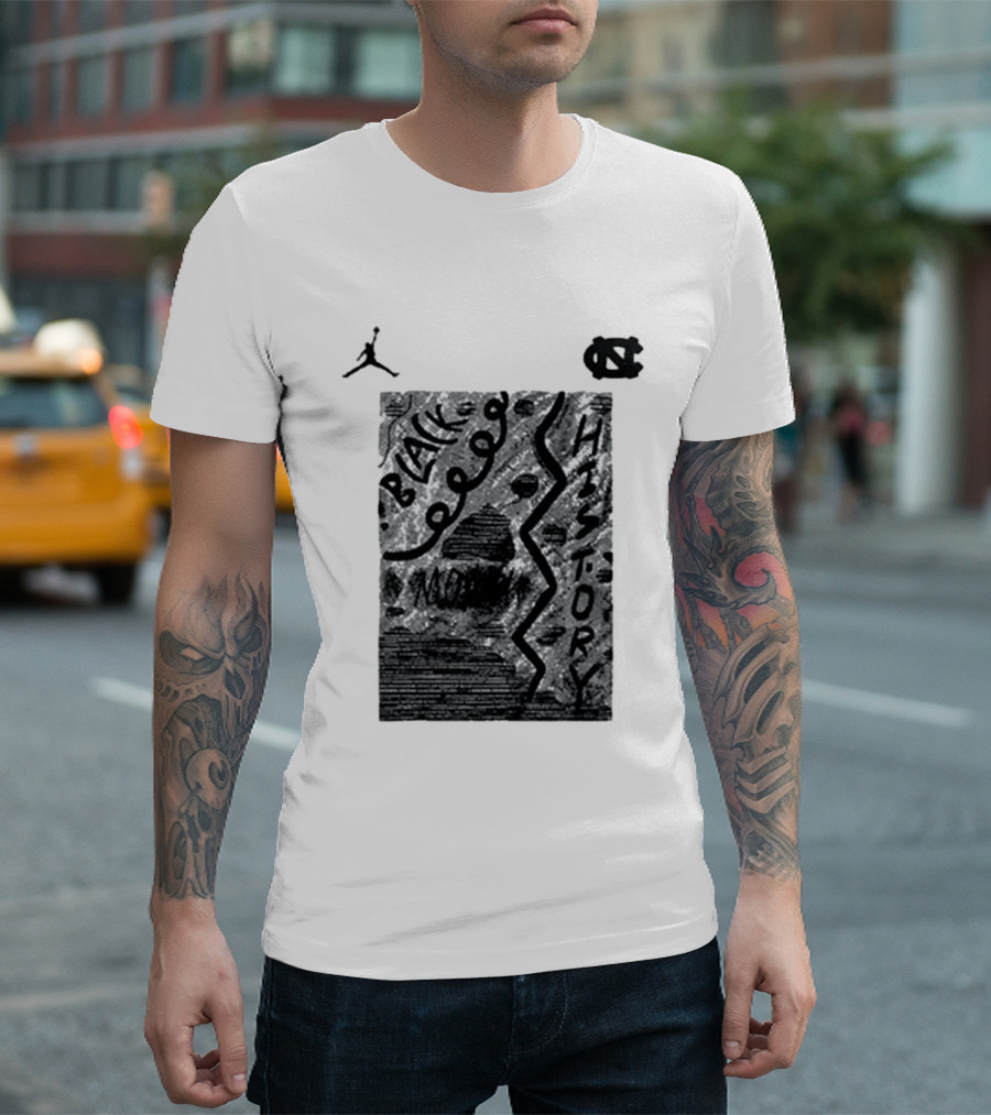 Jordan Brand North Carolina Tar Heels 2026 Black History Month T-Shirt