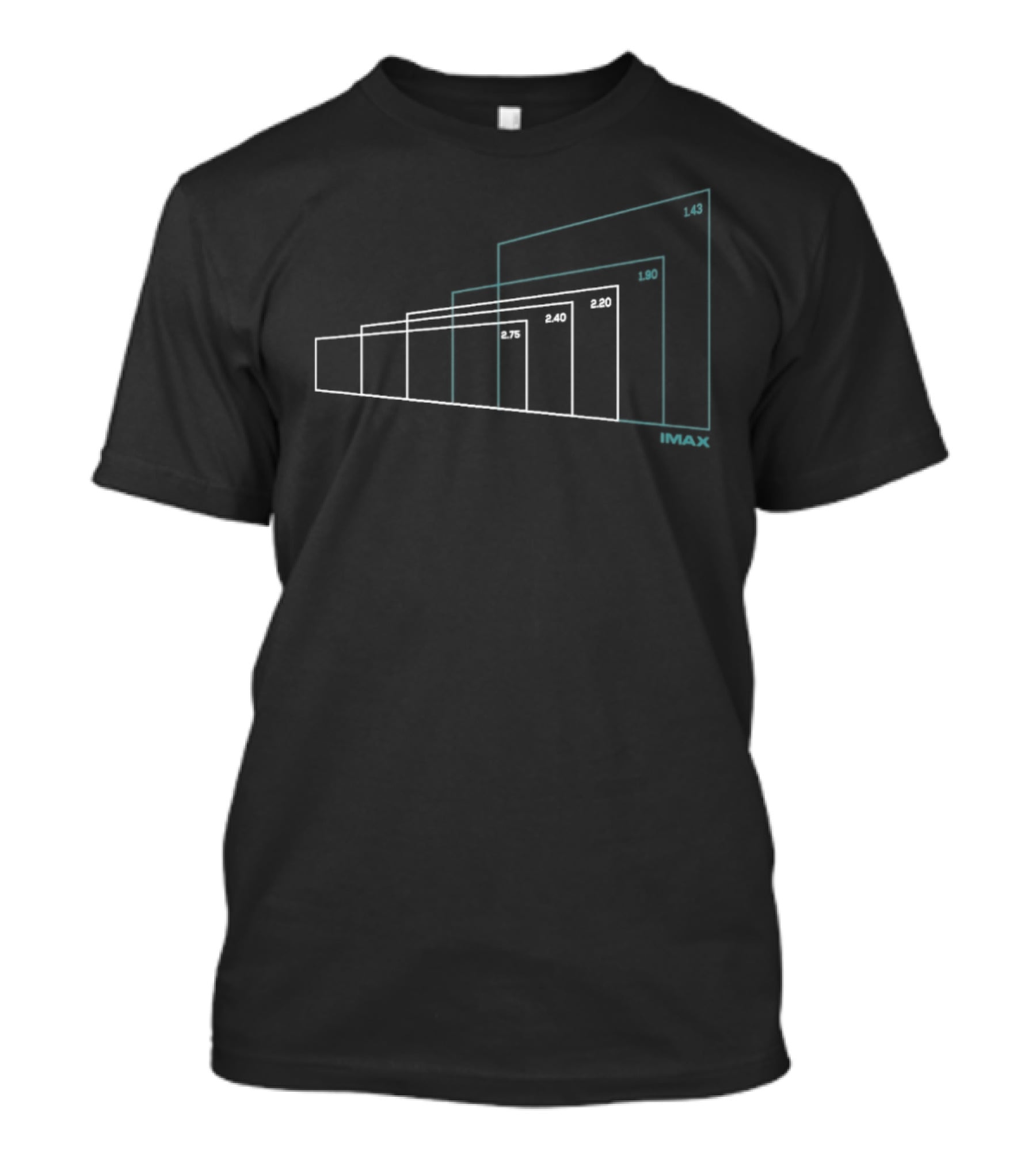IMAX Expanded Aspect Ratio Projection Blueprint T-Shirt