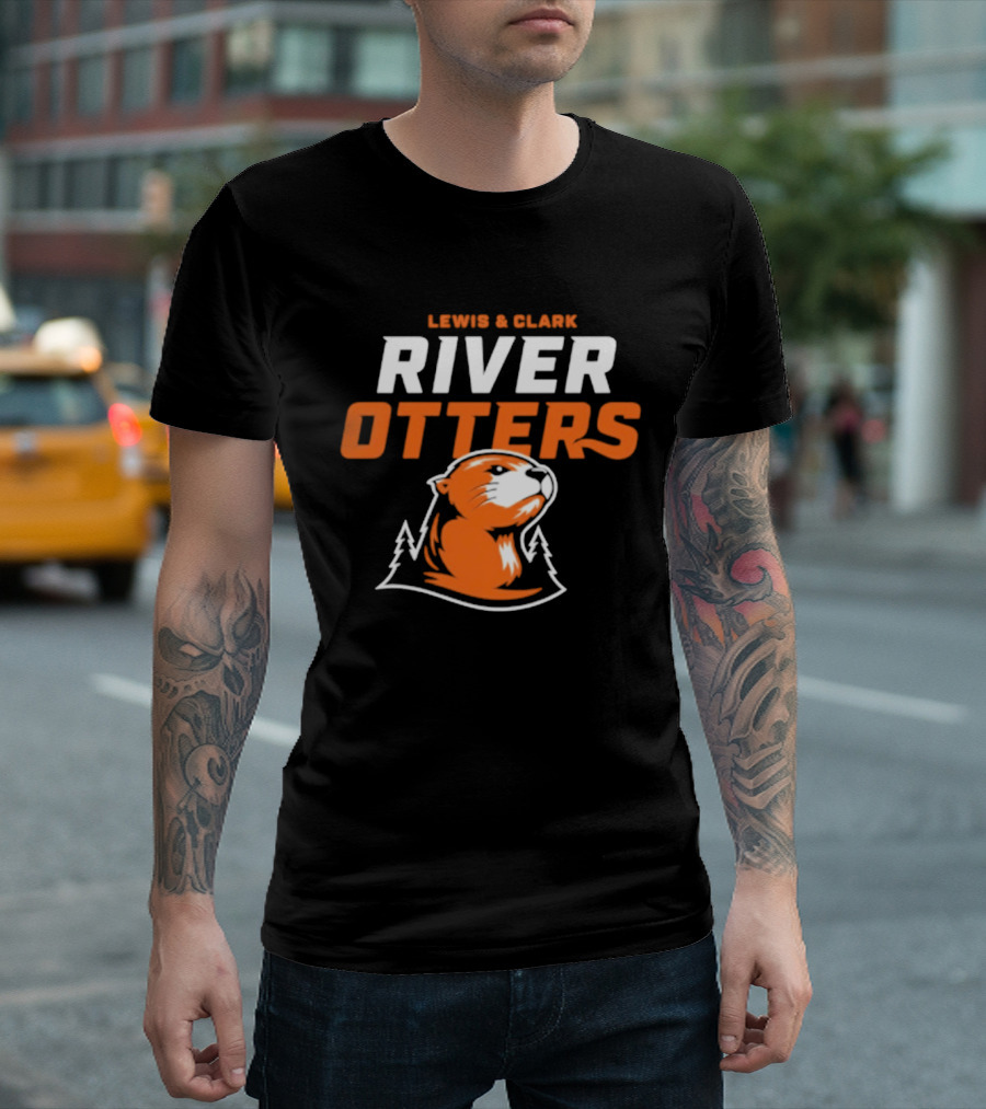 Lewis & Clark River Otters Team T-Shirt