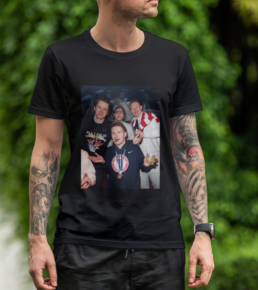 All I Do Is Win USA Men's Olympic Team Celebration T-Shirt